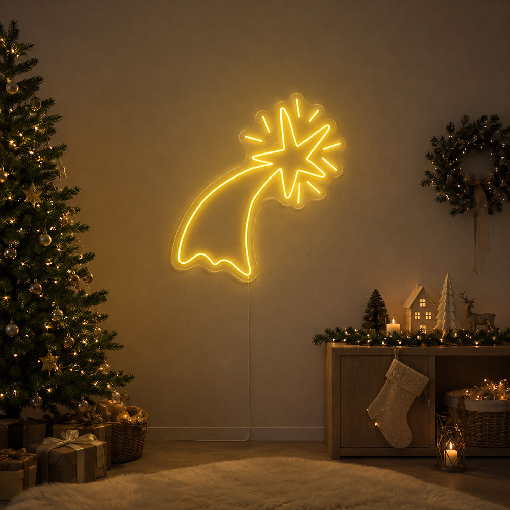 Bethlehem Star LED Neonschild – Made in London Weihnachts-Neonschilder