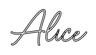Éditeur en ligne d'enseignes lumineuses personnalisées Alice - Planet Neon