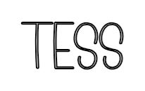 Editor online de letreiro de néon personalizado Tess - Planet Neon