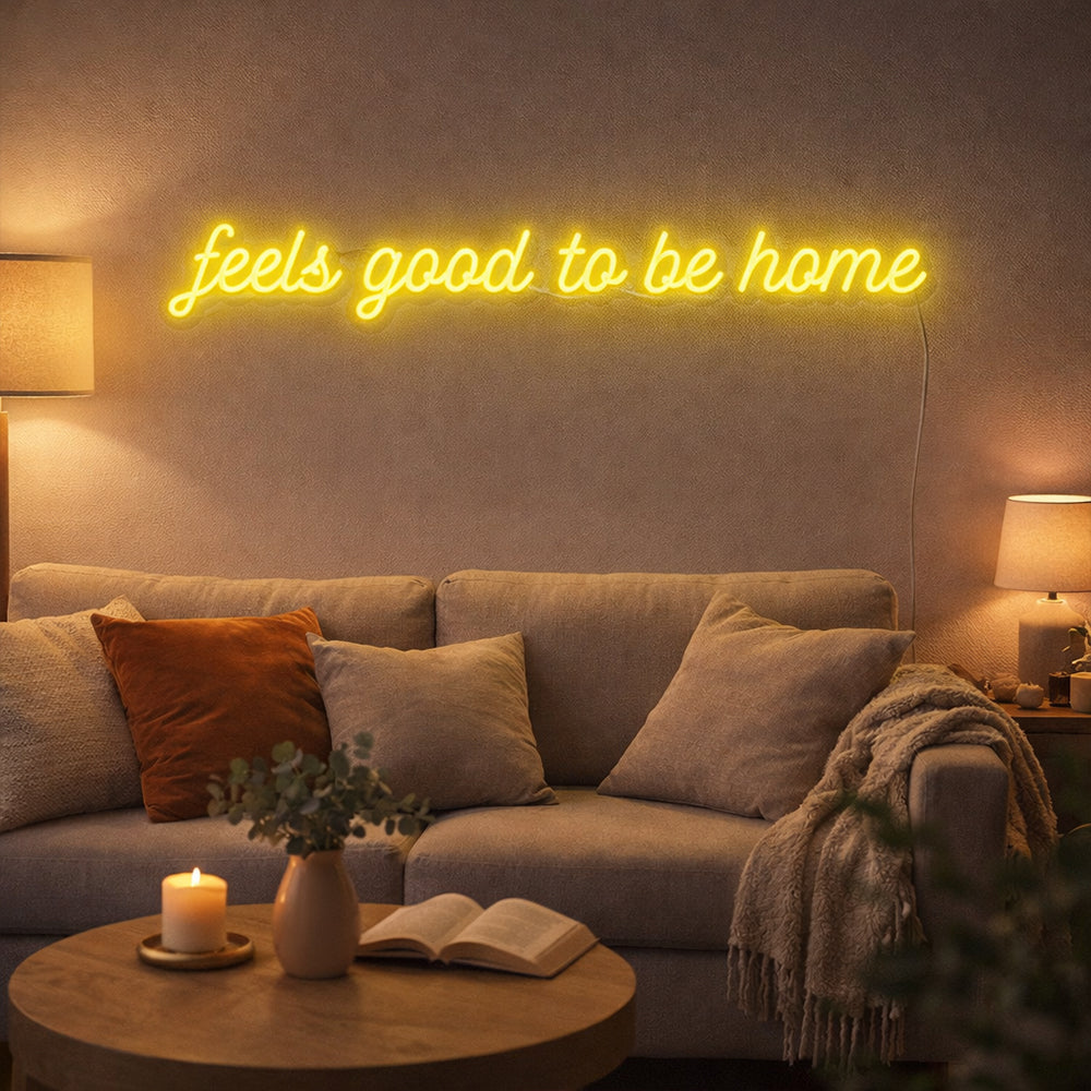 Feel Good Led Neon Sign - Planet Neon Made a London Neon Signs