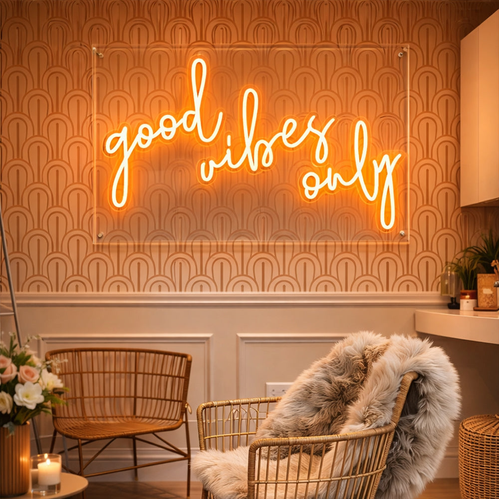 Good Vibes solo lideró el letrero de neón - Planet Neon Made in London Neon Signs