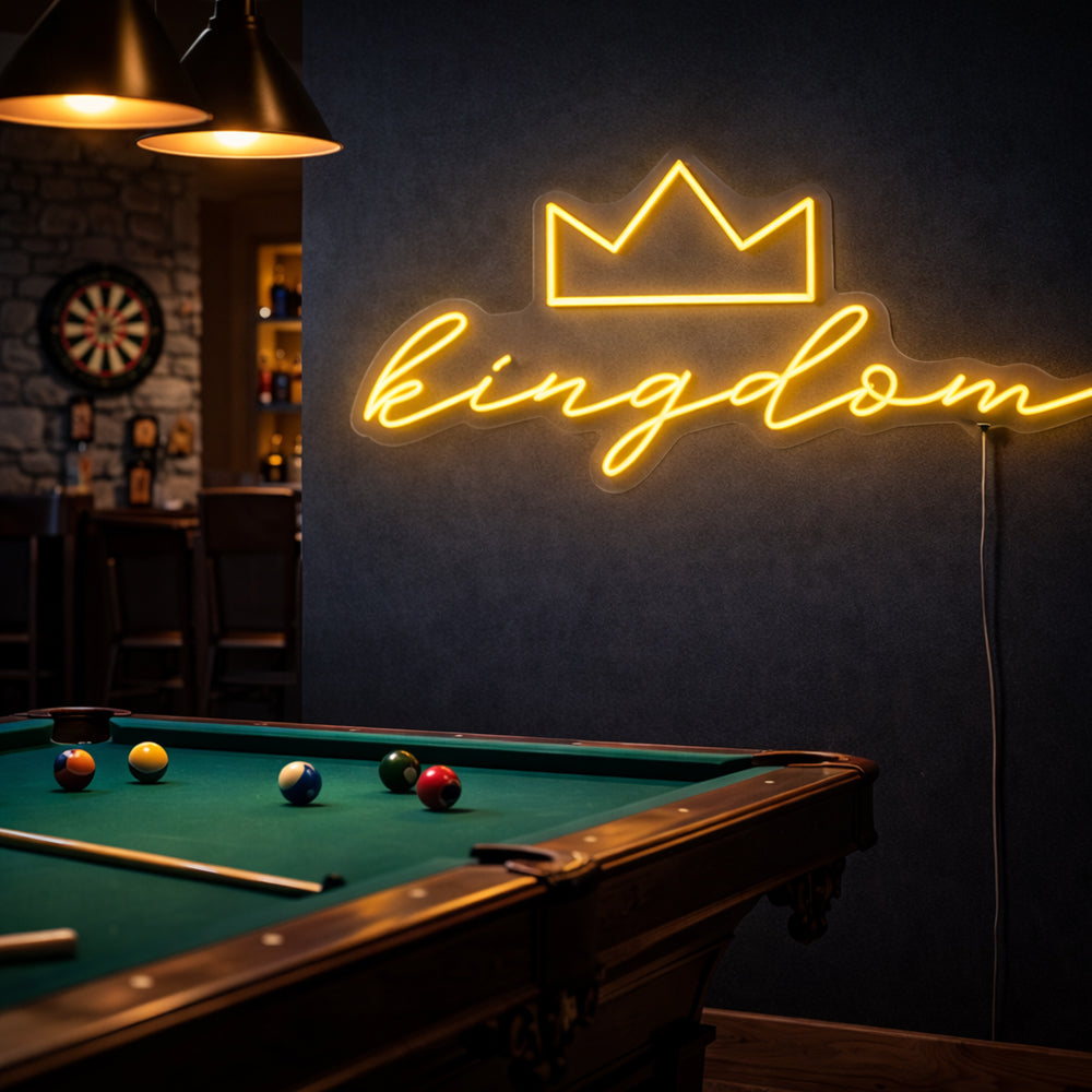 Señal de neón liderado por el reino - Planeta Neon Hecho en Londres Neon Signs