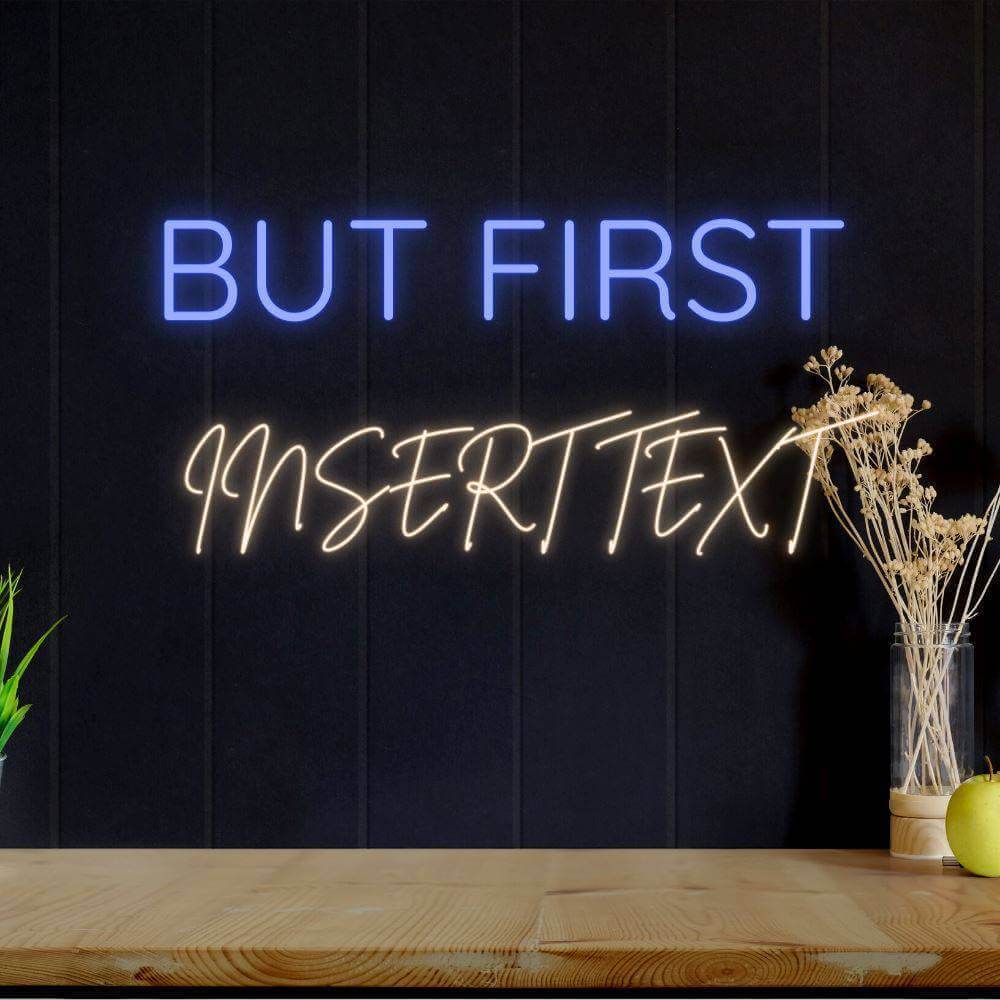 Men første del Custom LED Neon Sign - Planet Neon