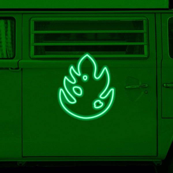 Insegna al neon a LED Leaf - Planet Neon Made in London Insegne al neon - Planet Neon