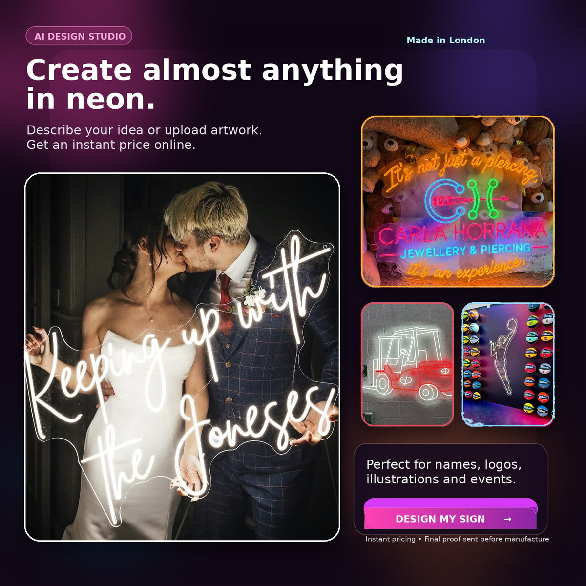 Custom Neon Sign AI Designer