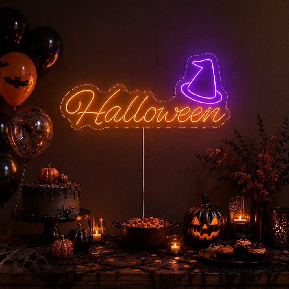 Halloween -LED -Neonschild - Made in London Neon Zeichen