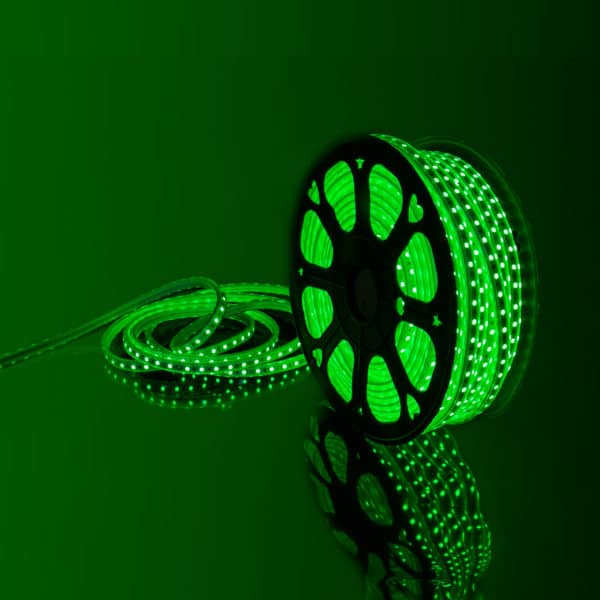 7x11mm Grön SMD Strip Light 240V