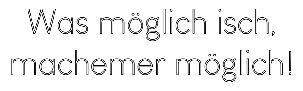 Konturbild
