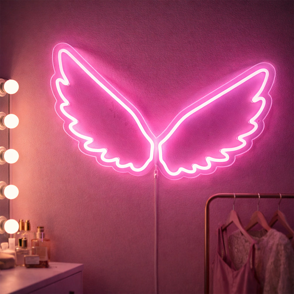 Angel Wings lideró el letrero de neón - Planeta Neon Made in London Neon Signs