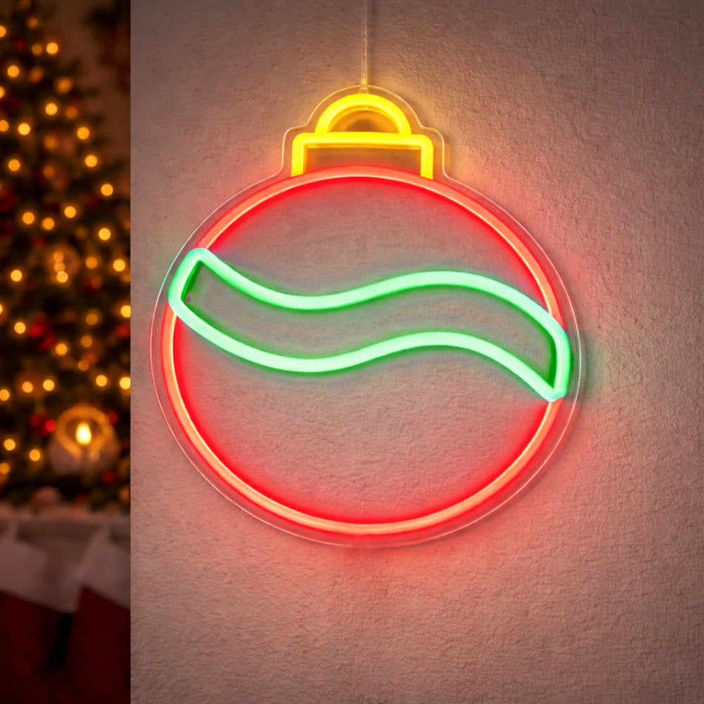 Weihnachten Bauer LED -Neonschild - Made in London Weihnacht Neonschilder