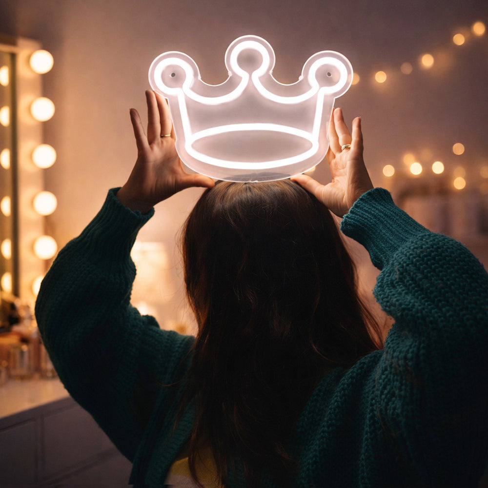 Crown Led Neon Sign - Planet Neon Hecho en Londres NEON Signs