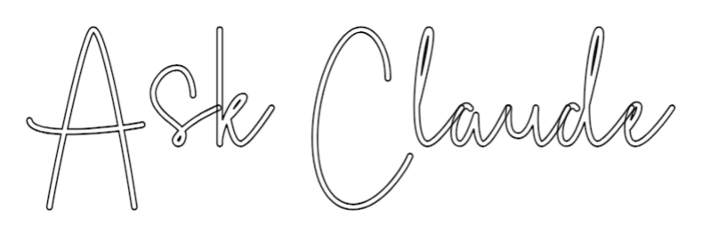 Custom Neon Sign Online Editor Fråga Claude - Planet Neon