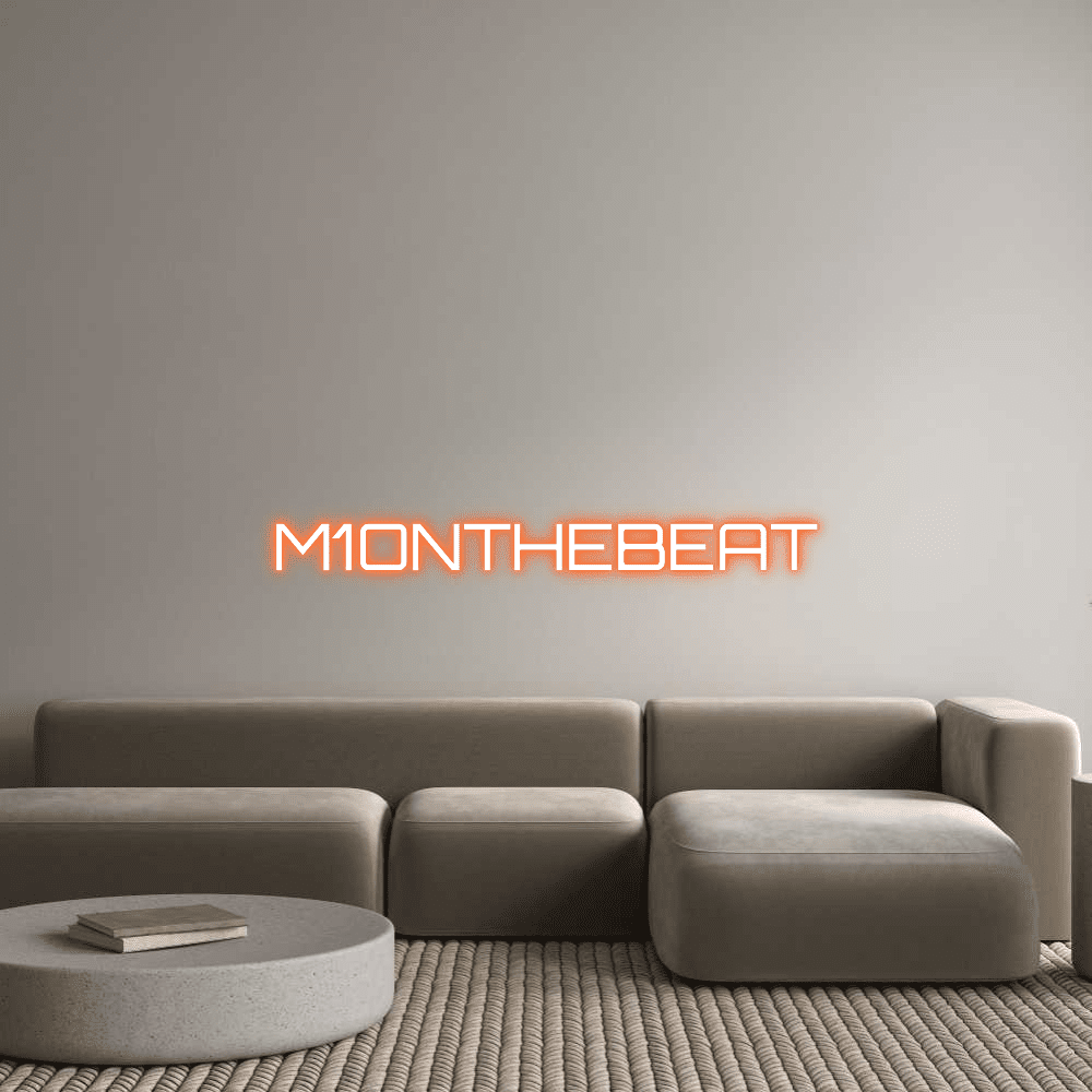 Editor on-line de letreiro de néon personalizado M1ONTHEBEAT - Planet Neon