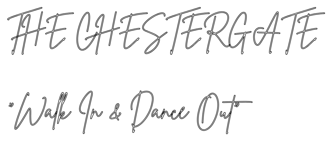 Editor on-line de letreiro de néon personalizado THE CHESTERGATE... - Planet Neon