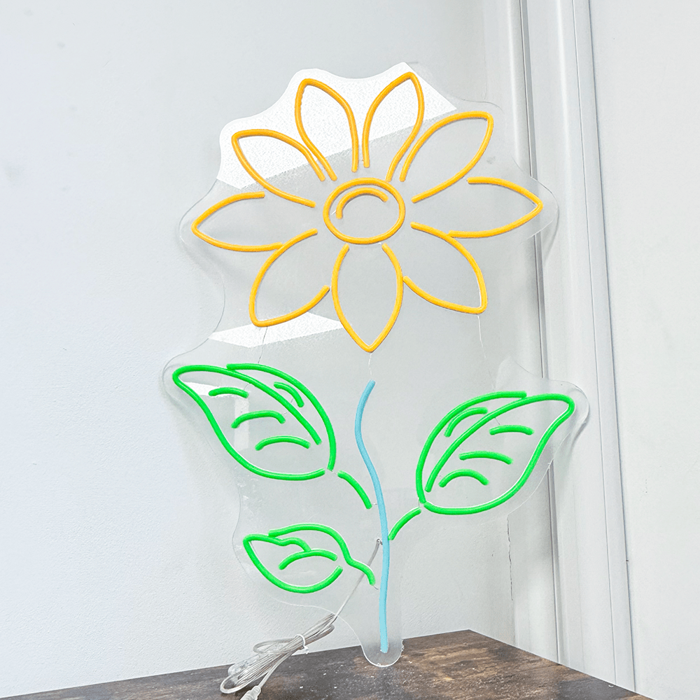 Flower RS ​​LED-Neonschild – Planet Neon