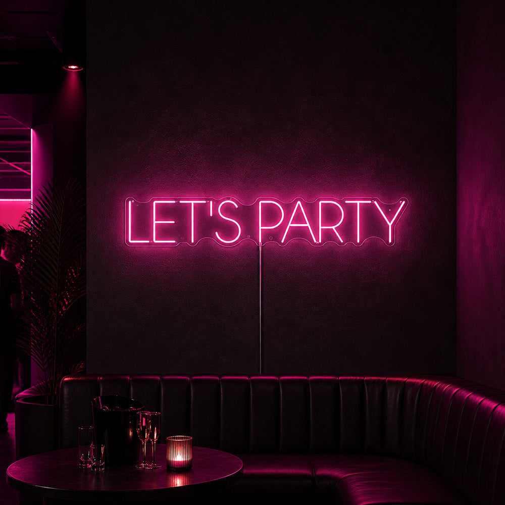 Let’s Party lideró el letrero de neón: Celebraciones de Londres NEON Signs