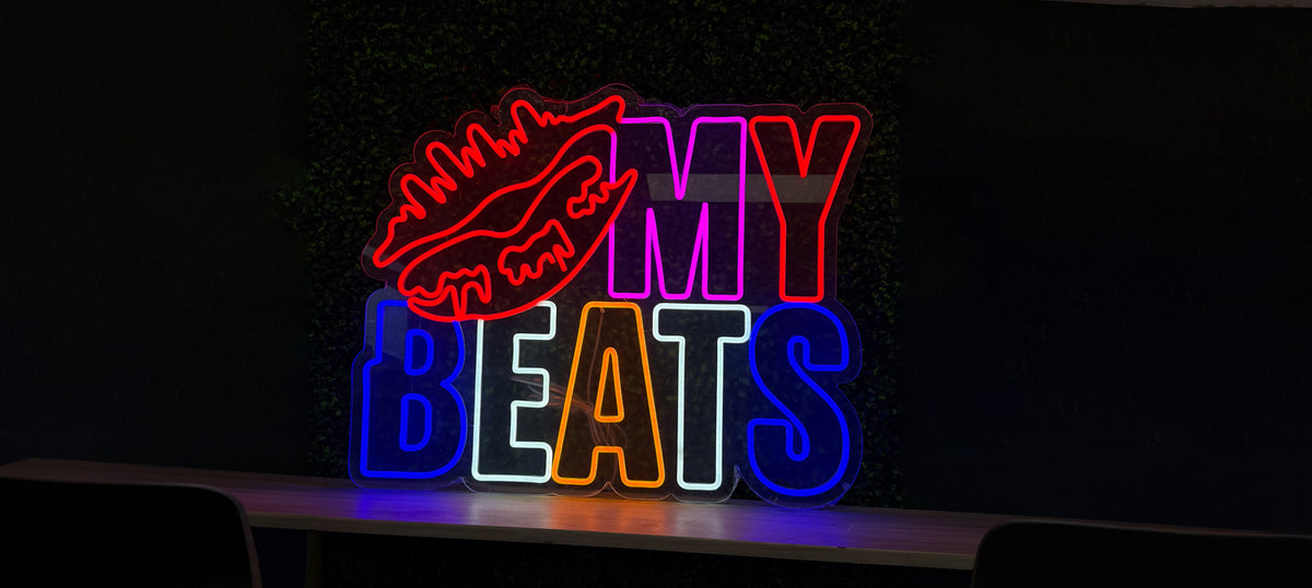 Statement neon sign