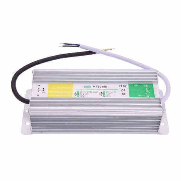 Alimentatore impermeabile IP67 da 12 V CC a 110 - 240 V CA 80 W 6,67 A - Planet Neon