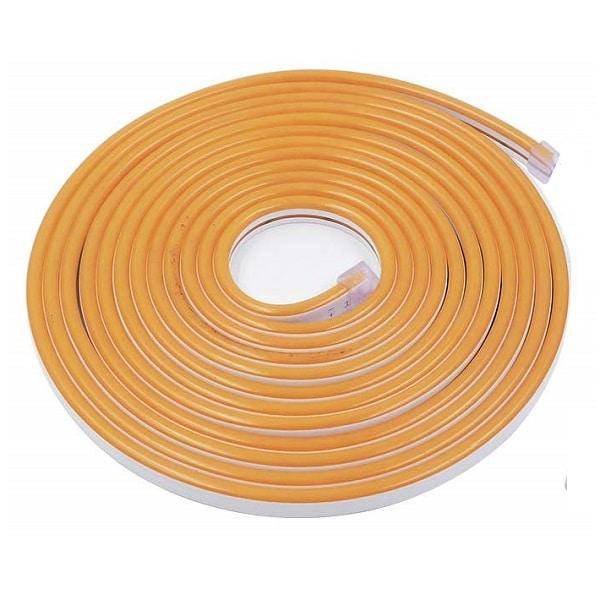 I LumoS 6x12mm AMARELO DOURADO Flexível IP65 Regulável LED Neon Strip Light 12V 9W/m - Planet Neon