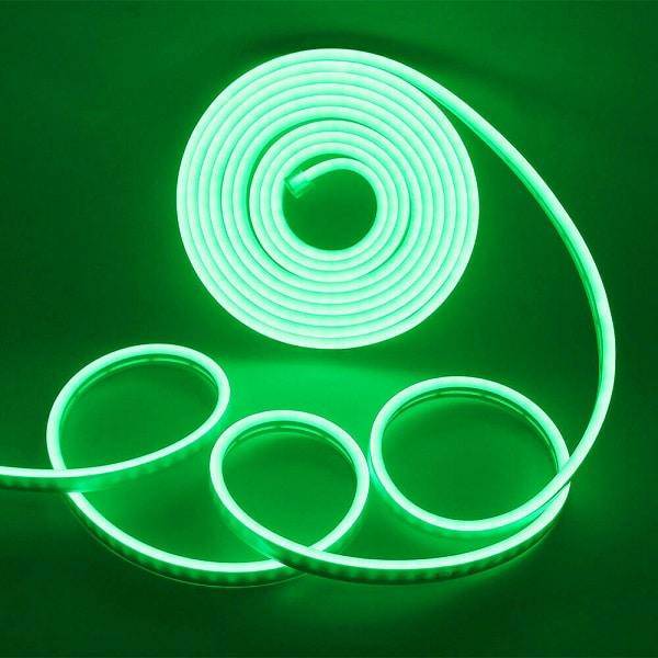 I LumoS 6x12mm VERDE Flexível IP65 Regulável LED Neon Strip Light 12V 9W/m - Planet Neon