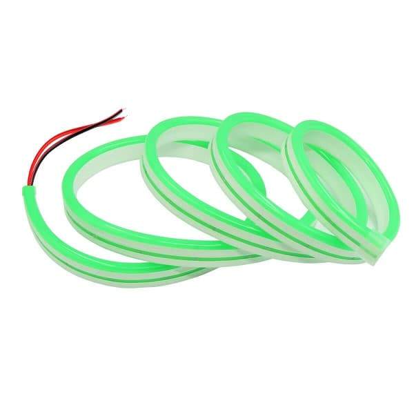 I LumoS 6x12mm GRØN Fleksibel IP65 Dæmpbar LED Neon Strip Light 12V 9W/m - Planet Neon