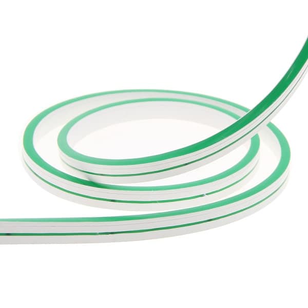 I LumoS 6x12mm GRØN Fleksibel IP65 Dæmpbar LED Neon Strip Light 12V 9W/m - Planet Neon