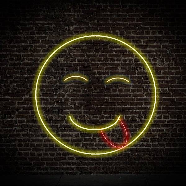 Silly LED Neon Schild – Made in London Emoji Neon Schilder – Planet Neon