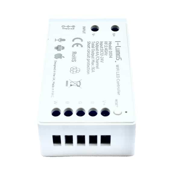 Controlador Wi - Fi LED RGBW 16A Smart 12V/24V - Planet Neon